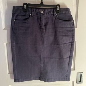 Willi Smith denim skirt